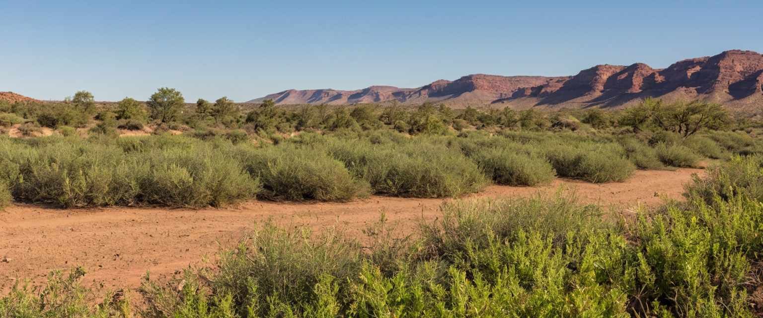 Nature and landscape visual for The final pre-plant decision is whether the desert garden meets a water cap during the hottest realistic month