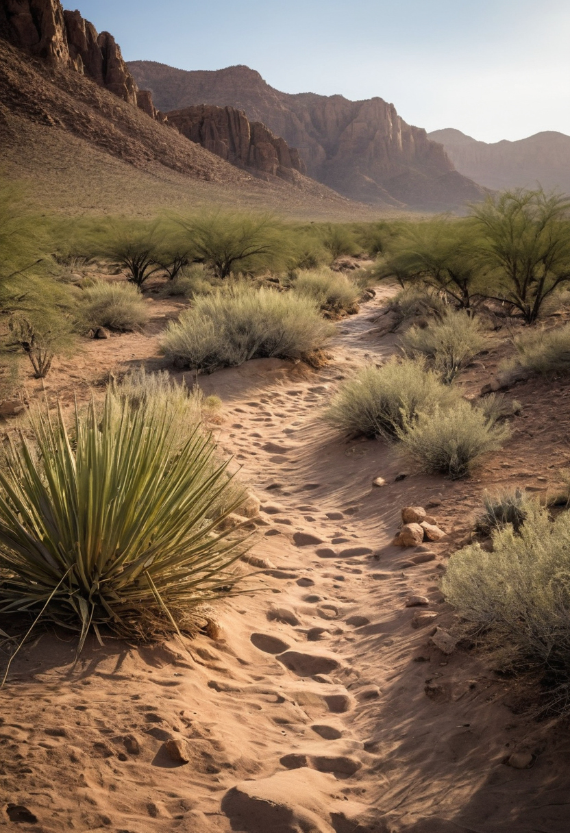Landscape visual for The desert lodge’s water source must be legal, measurable, and viable in the dry season