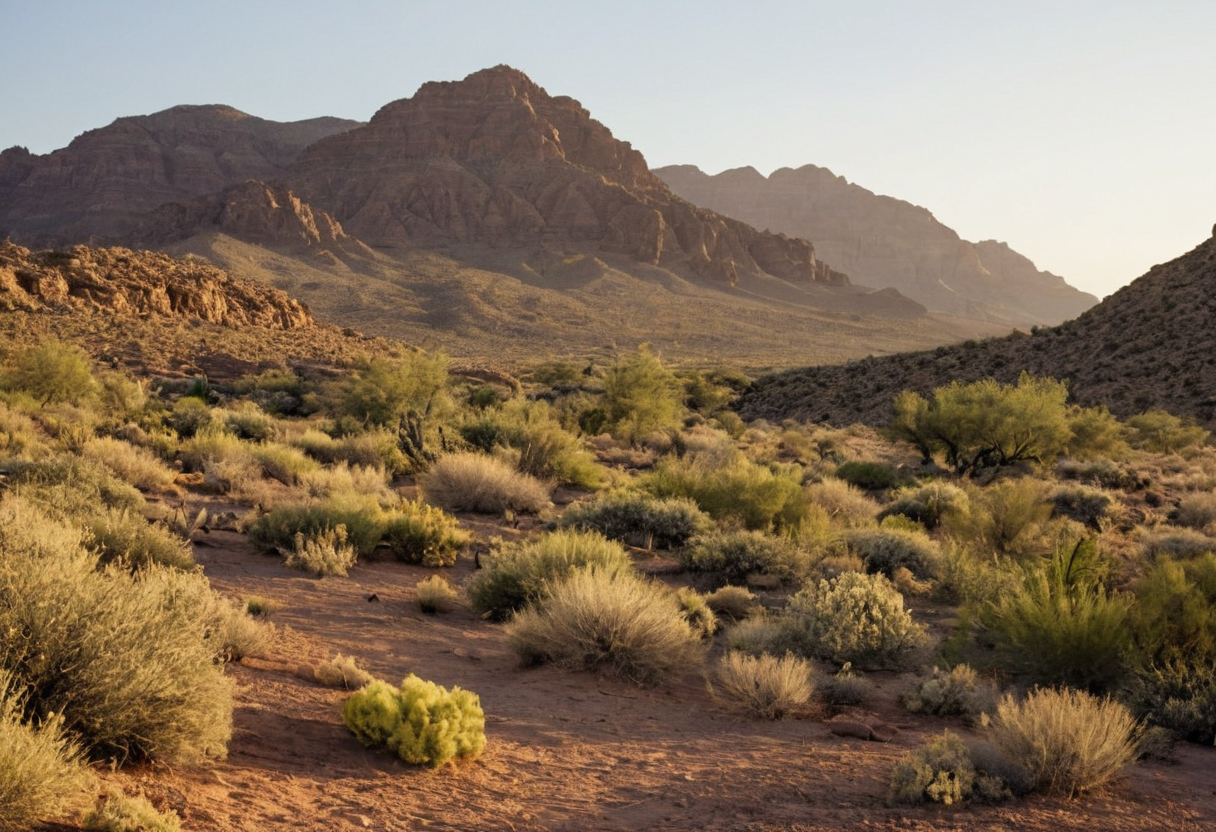 Landscape visual for Book the desert lodge only when independent records support its operational claims